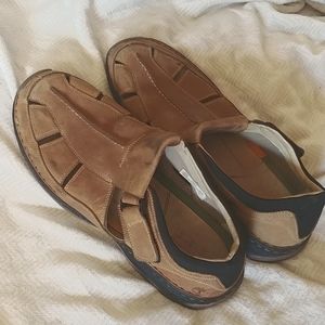 Men's Timberland leather sandals size 15W